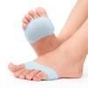 WUFGWBD 6 Pairs Of Blue Forefoot Pads, Hollow Breathable Forefoot