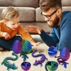 BAOXUE 2PCS 3D Dragon Eggs With Dragon Inside, 9Inch 3D