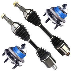 GDSMOTU Front Wheel Bearing and Hub Assembly 5 Lugs Bolts W/ABS Compatible with 2000-2009 for Chevy for Impala, 1998-2008 for Pontiac for Grand Prix, 2005-2009 for Buick for Lacrosse, Replace 513179