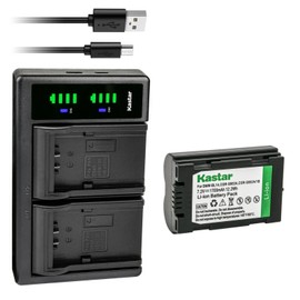 Kastar 1-Pack Battery and LTD2 USB Charger Compatible with Leica BP-DC1, Leica BP-DC3, BP-DC3E, BP-DC3J, BP-DC3U Battery, Leica DIGILUX 1, Leica DIGILUX 2, Leica DIGILUX 3 Camera