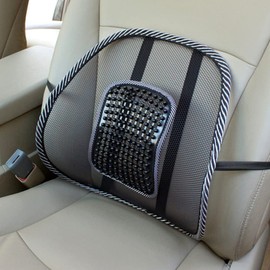 SZSS-CAR Car Seat Chair Massage Back Lumbar Support Mesh Ventilate Cushion Pad Auto Seat Back Cushion Home Office Waist Breathable Density Mesh for Back Pain and Poor Posture Fits to All Chair