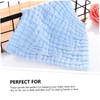 CORHAD 6Pcs Muslin Washcloths Pure Burp Cloths for Boy Girl