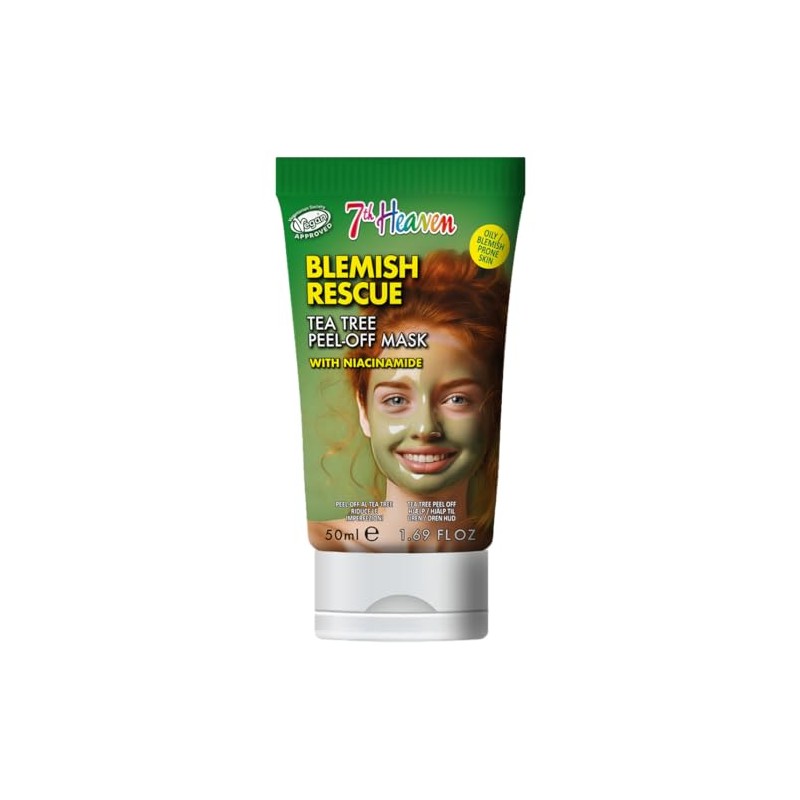 7th Heaven Tea Tree Peel Off Face Mask with Niacinamide