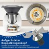 Stainless Steel Dough Mixing Blade Replacement – Compatible with Thermomix