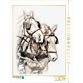 CALVENDO Puzzle Equestrian Art 1000 Pieces 48 x 64 cm from Alain Gaymard