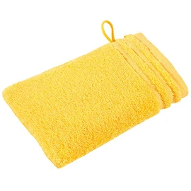 Vossen Wash mitt yellow size 16x22 cm