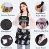 PLITI Lab Technician Apron With Pockets Science Lab Apron For