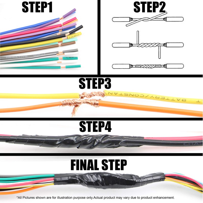 Xtenzi Connection Cable Set Compatible with Pioneer AVIC-X940BT AVIC-Z140BH GPS