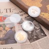 Grevosea Pack of 12 46 mm Transparent Coin Collection Coin