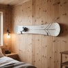 4-Pack Snowboard Wall Mount Clips for Stylish Display