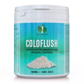 COLOFLUSH Intestinal Cleanse – Gentle Mechanical Cleaning with Polysaccharides, Prebiotics & Natural Fiber – Supports Digestive Health, Detox & Regularity – Non-Stimulant Formula