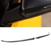 2pcs Side Rearview Mirror Trim ABS Carbon Fiber Color Wing