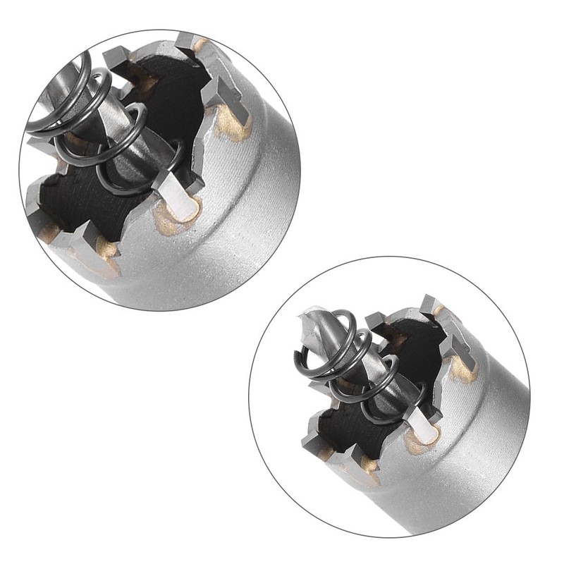 sourcingmap 28mm Carbide Hole Cutter, Hole Saws for 2mm Stainless