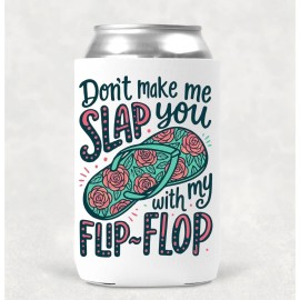 Country Grace With Alisha Flip Flop Funny 12OZ Beverage Koozie Neoprene Drink Can Cooler