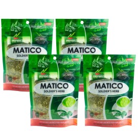 Hanan Matico Loose Leaf Tea Soldier's Herb - All Natural Matico Herb Leaves from Peru