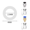 PTFE Tubing 5m Clear 3D Printer Filament Pipe with 5x