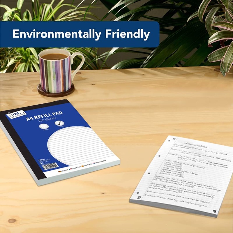 HiFEN® 100 Sheet A4 Plain and Lined Side bound Quality