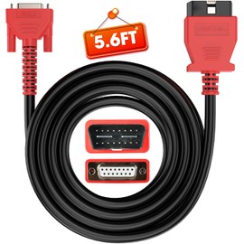 Autel Original OBD2 Main Test Cable, Only for MaxiCOM MK900, MaxiCheck MX900, MaxiPRO MP900, 16 Pin OBDII OBD 2 Diagnostic Test Cable (5.6ft 1.7M)