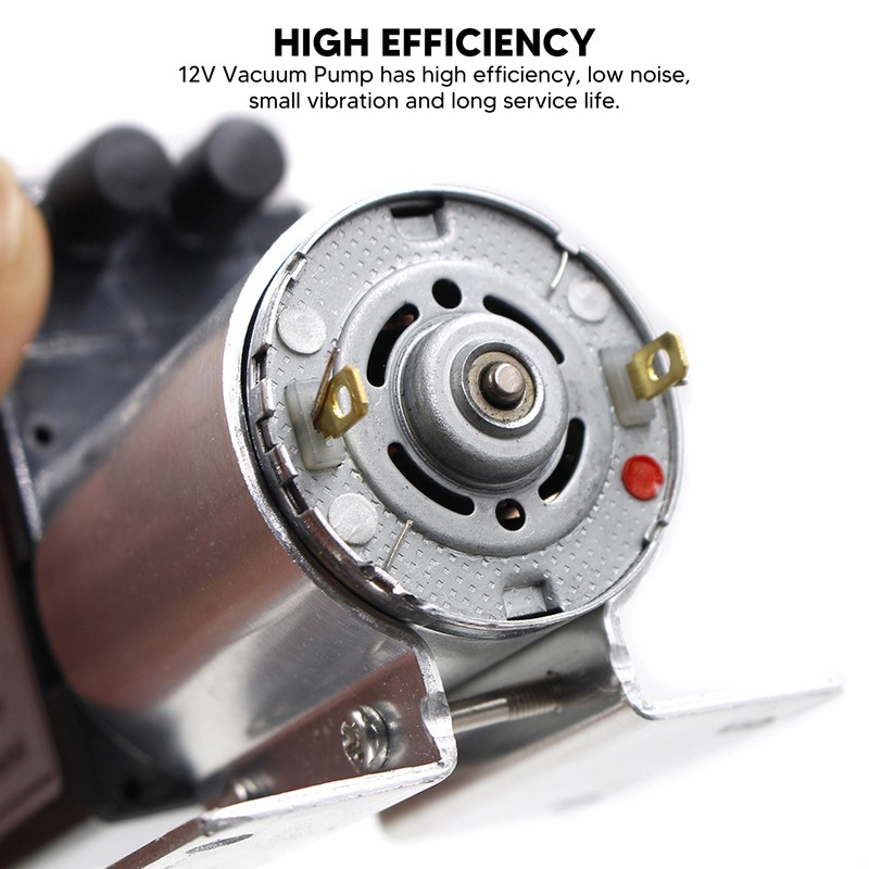 12V Vacuum Pump Negative Pressure Suction Pump Mini Small Oilless
