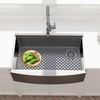 Flytime Silicone Sink Protectors for Kitchen Sink with Right Side