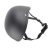 Motorcycle Low Profile Half Face Helmet Skull Cap Matte Black