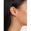 SINGULARU - Pirámide Earrings - Stainless Steel Earrings with 18