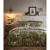 furn. Frida Duvet Cover Set - Single - Moss