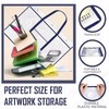 Windyun Large Poster Storage Bag 48" x 36" Bulletin Board