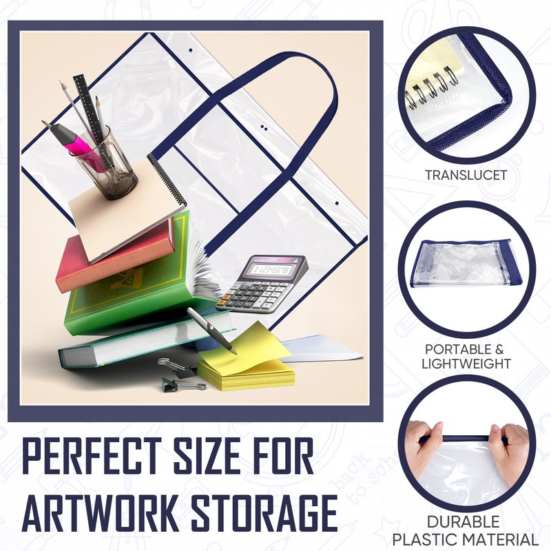 Windyun Large Poster Storage Bag 48" x 36" Bulletin Board