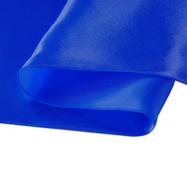 WELMATCH Royal Blue Satin Table Runners - 5 pcs Wedding Banquet Party Event Decoration Table Runners (Royal Blue, 5)