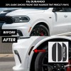 Deliciousticker For 2021-2024 Durango Smoke Front Side Markers Precut Tint