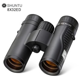 Shuntu 8x32 ED HD Binoculars Waterproof Fogproof Magnesium Alloy Body BAK4 Prism