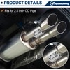 ouyanglong 2.5 Inch Exhaust Clamp, Stainless Steel exhaust pipe clamp,