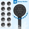 Hibbent cUPC Certified 13'' Shower Head Combo, High Pressure 5