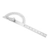 0-180 Degree Protractor Stainless Steel Rotary Protractor 0-15 cm Angle