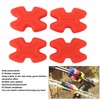 4pcs Bow Limb Dampener Wear Resistant Rubber Reducing Noise Vibration