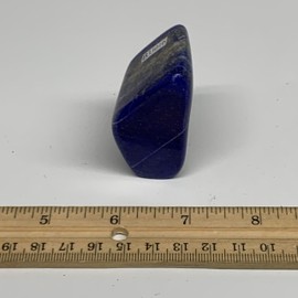 105g, 2.2"x1.5"x1.1", Natural Untreated Lapis Lazuli Freeform Polished Gemstone, Home Decor, Gift, from Afghanistan B33016