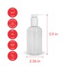 UHI Cosmetics Empty 8 Oz. Bottle with Pump - Boston
