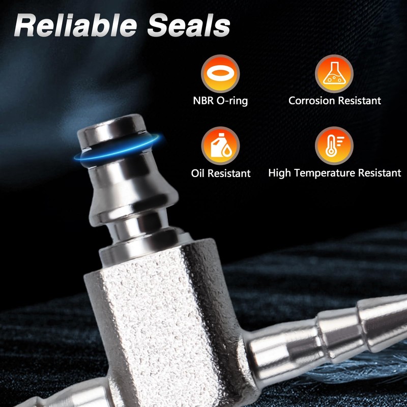 KPALAG Diesel Fuel Injector Return Line Compatible with Duramax LLY