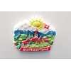 3D -SWITZERLAND ZURICH ALPS Fridge Magnet City Souvenir Travel Memory