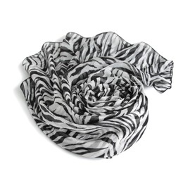 Mealah Womens-Zebra Shawl Scarf - Lightweight Wrap Scarves Shawl Large Stripe Sunscreen Scarve for Spring Summer Travel