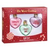 Old World Christmas Conversation Heart Ornaments Gift Box Set/3