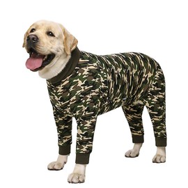Miaododo Surgery Recovery Suit Female Male for Dogs After Surgery Medium Large Dogs Onesie,Lightweight Dog Recovery Suit for Shedding Prevent Licking Surgical Wound,Dog Pajamas Pjs,Full Belly