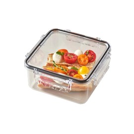 gotman Crystal Lock Airtight Food Storage Containers with Lids Set | BPA-Free Meal Prep Container | Microwave, Freezer and Dishwasher Safe Leak-Proof | Kitchen Fridge Organizer Boxes(91.3oz)