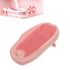Baby Bath Support Home Foldable Ergonomic Heart Shaped Hollow Pattern