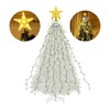 Christmas Tree Decoration Lights with Ring 2m 400 LED Christmas