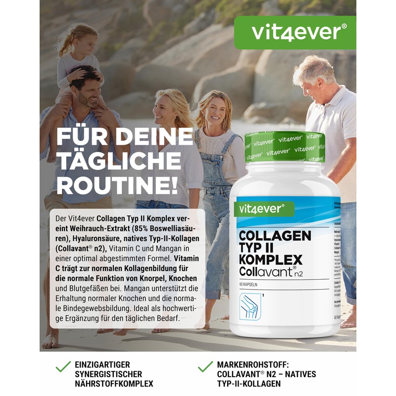 Collagen Type 2 Complex - With Collavant n2 Native Collagen,