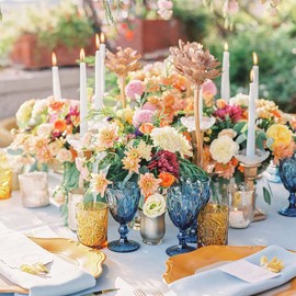 24 Pack White Taper Candle Set, 10 Inch Smokless and Dripless Candlesticks Bulk for Dinner Party Wedding Seasonal Celebration and Daily Home Decoration