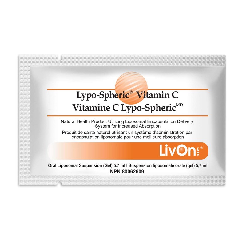 Lypo–Spheric Vitamin C – 2 Cartons (60 Packets) – 1,000