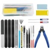 BXQINLENX Professional 20 PCS Model Tools Kit Modeler Basic Tools